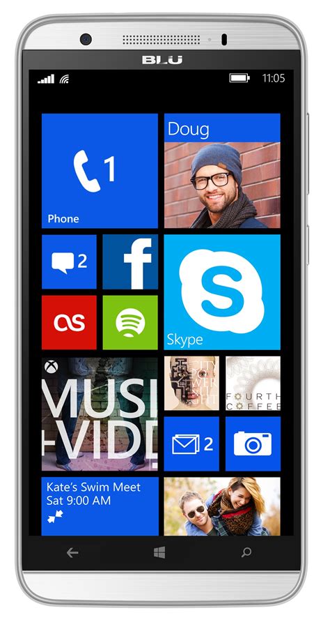 New Blu Win Hd Lte 50 X150q Unlocked Gsm 4g Lte Dual Sim Windows Phone