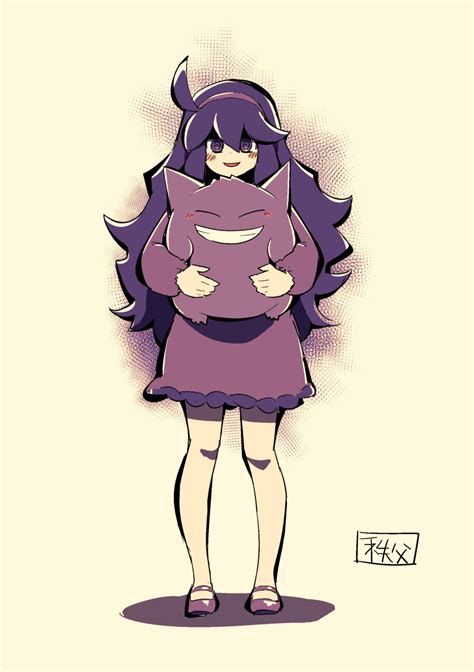 The Big Imageboard Tbib 1girl Gengar Hex Maniac Pokemon Nintendo