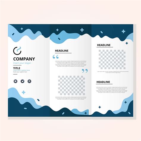 Download The Modern Tri Fold Brochure Template 192174 Royalty Free