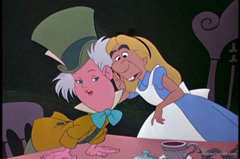 Alice In Wonderland Switched Faces Alice In Wonderland Cartoon