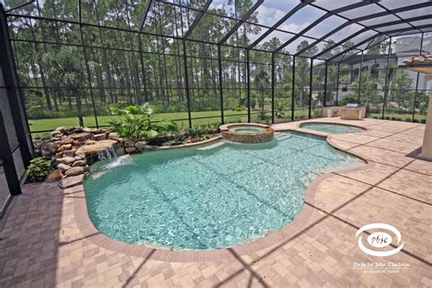 Freeform Swimming Pools In Northeast Florida Pools By John Clarkson