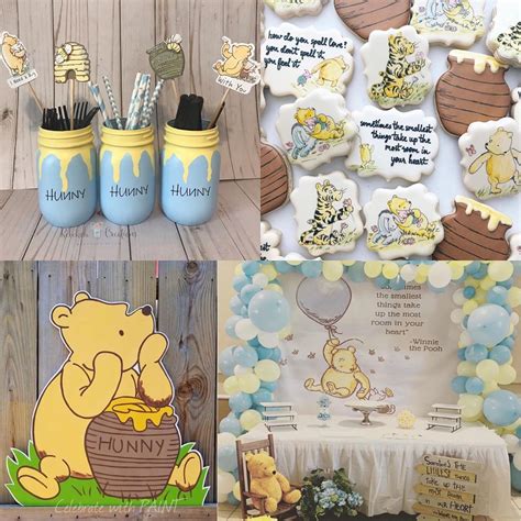 Classic Winnie The Pooh Baby Shower Ideas