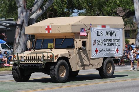 349th Combat Support Hospital And Hmmwv Ambulance Mark6mauno Flickr