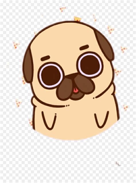 Pug Image Kawaii Cute Puppy Drawings Clipart In 2021
