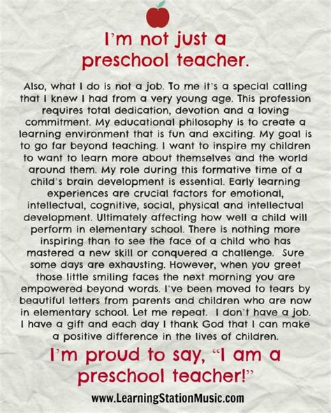 the learning station preschool teacher quotes preschool quotes preschool teacher