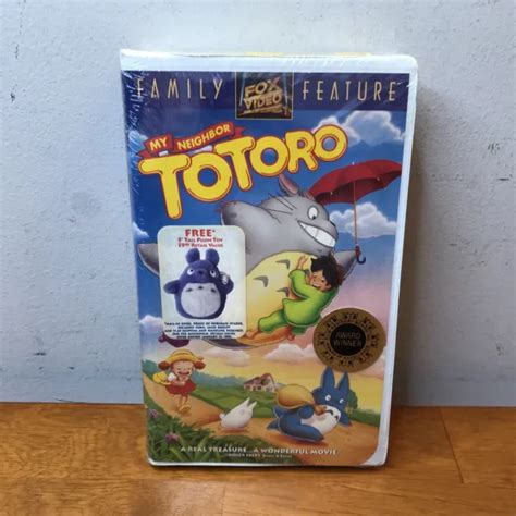 1994 My Neighbor Totoro Vhs Clamshell Original Release Studio Ghibli