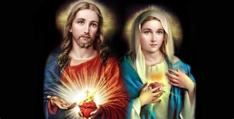 Potente Supplica Di Consacrazione Ai Sacri Cuori Di Gesù E Maria