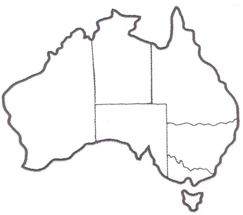 Australia Map Drawing Free Download On Clipartmag
