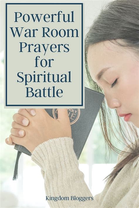 Powerful War Room Prayers For Spiritual Battle Kingdom Bloggers