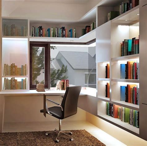 Desain ruang kerja minimalis di rumah terbaru | Luxury decor, Home