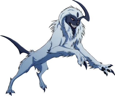 Absol Pokemon Png Isolated Image Png Mart