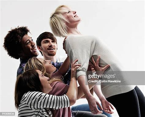Woman Leaning Down Photos And Premium High Res Pictures Getty Images