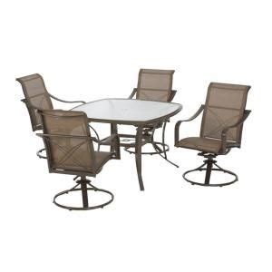 This recall involves hampton bay anselmo, calabria, and dana point chairs as well as martha stewart living branded cardona, grand bank and wellington swivel patio chairs. Martha Stewart Living Grand Bank 5-Piece Patio Dining Set ...
