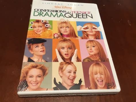 Walt Disney Confessions Of A Teenage Drama Queen Dvd Movie Lindsay Lohan New Picclick