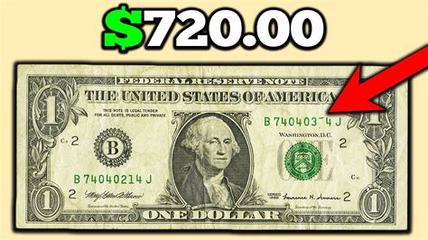 Look For Super Rare Dollar Bill Errors Worth A Lot Of Money Youtube