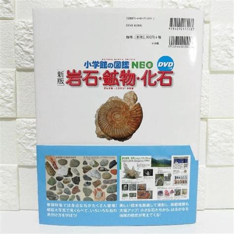 小学館の図鑑 neo 岩石 鉱物 化石の通販 by good 1 day 発送｜ラクマ