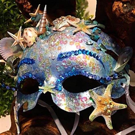 Mermaid Mask Masks Masquerade Masquerade Theme Masquerade Ball Costume