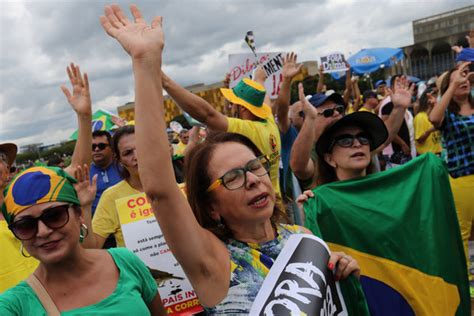 Protests Continue In Brazil Against Dilma Rousseff The New York Times