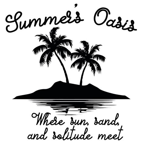 Free Summers Oasis Svg File The Crafty Crafter Club