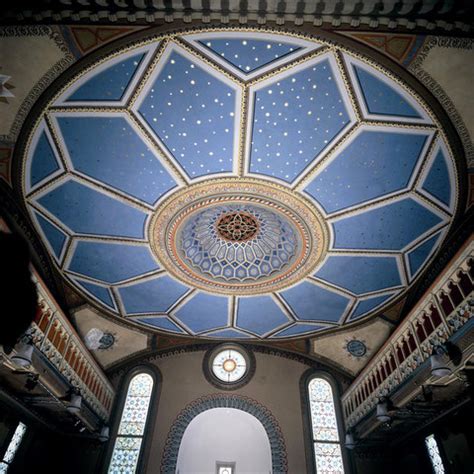 Das dekor kã¶nnen sie frei wã¤hlen: Decke mit "Himmelsrund" - Synagoge Hechingen
