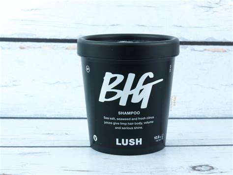 Lush Big Shampoo Review The Happy Sloths Beauty Makeup And