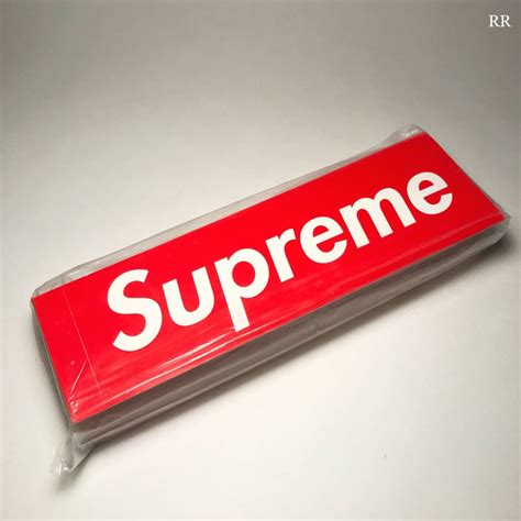 Supreme Supreme Sticker Brick Pack Of 100 Red Box Logo Grailed