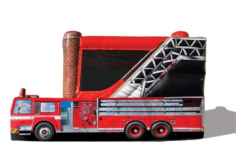Fire Station Combo Bounce House Rental Dallas, TX