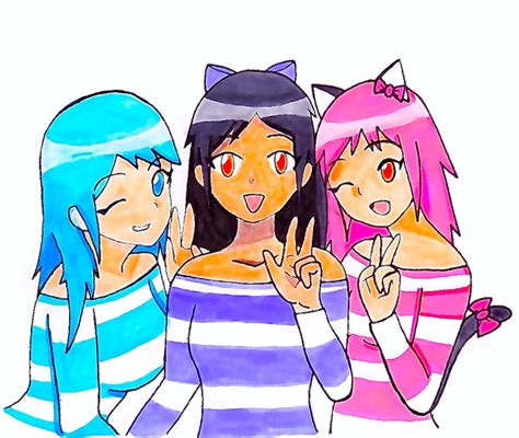 my street aphmau and friends squad by gamerstunner27 on deviantart