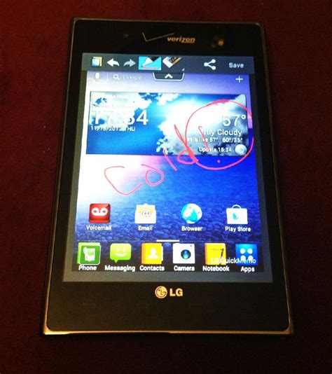 Lg Intuition ‘phablet Hard To Hold But Still Impressive