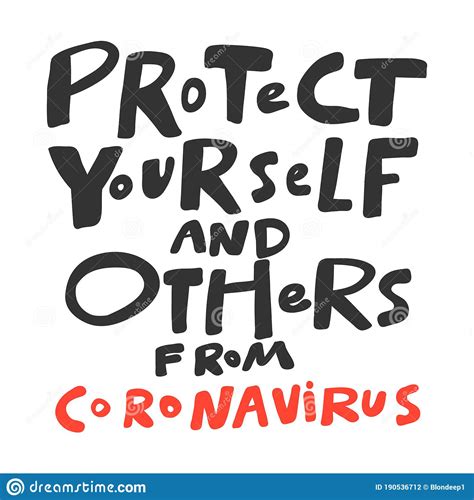 Protect Yourself And Others From Coronavirus Covid 19 Sticker For