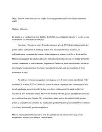 Voici un exemple de lettre de motivation gratuite à télécharger gratuitement en word ou pdf. Lettre De Motivation Pour Une Formation Deaes