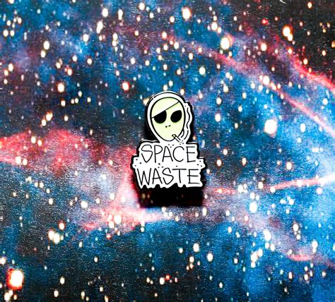 Space Waste Alien Enamel Pin Sw Space Waste Online Store Powered By Storenvy