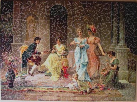Preparing For The Festival Bob Armstrongs Old Jigsaw Puzzles