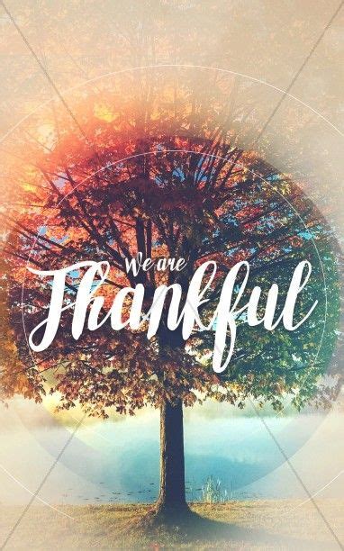 We Are Thankful Fall Bulletin Church Bulletin Covers Bulletin Cover