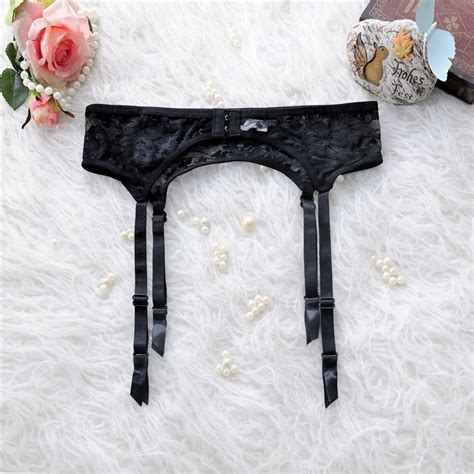 2021 women lingerie garter belt for stockings temptation female sexy hot erotic sheer wide lace
