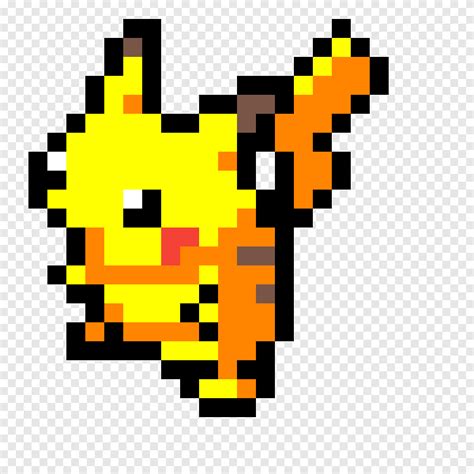 Free Download Pikachu Pixel Art Drawing Pokémon Pikachu Text