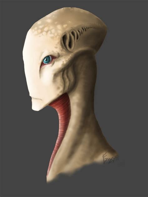 Alien Face Concept Art