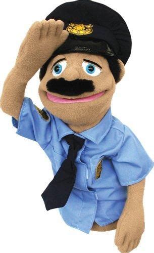 Melissa And Doug Police Officer Puppet With Detachable