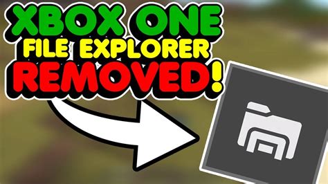 Xbox One File Explorer Was Removed Minecraft Addons Gone Youtube