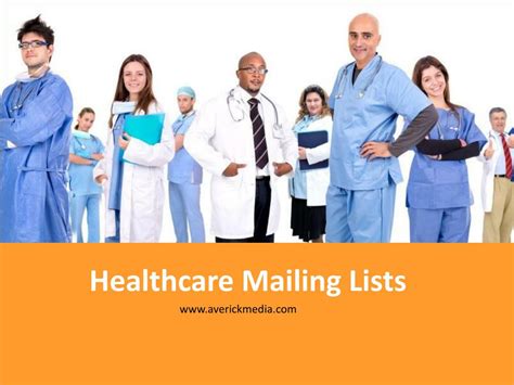 Ppt Healthcare Email Lists Medical Mailing Lists Business Mailing
