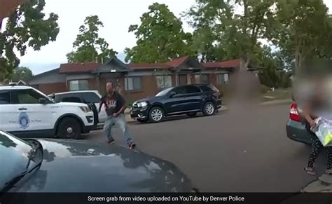 On Camera Us Cop Fatally Shoots Man After Mistaking A Marker Pen For A