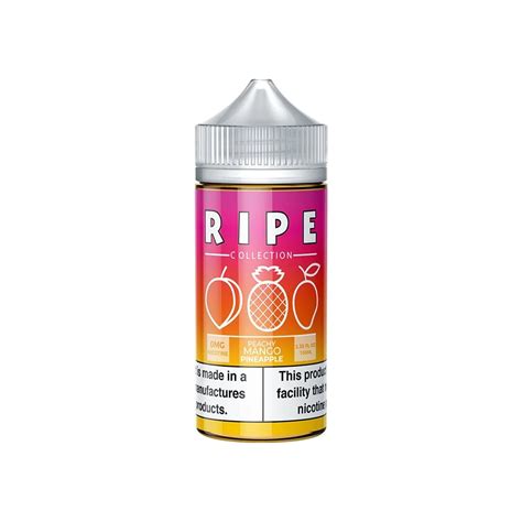Ripe E Liquid Nicotine 3mg Juice 100ml 1 Count Vapes