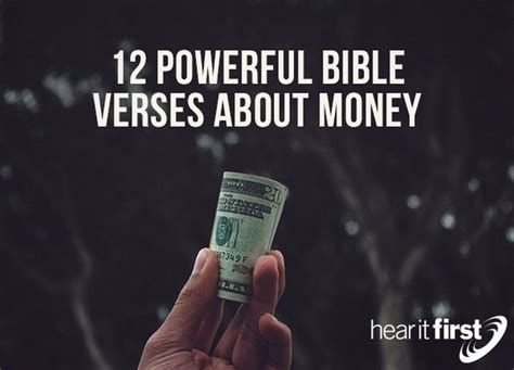 12 Powerful Bible Verses About Money