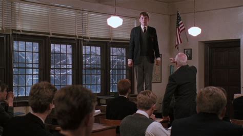 This is a bright, shining lie, one the film is ballsy enough to tell to your face. Radiator Heaven: Dead Poets Society