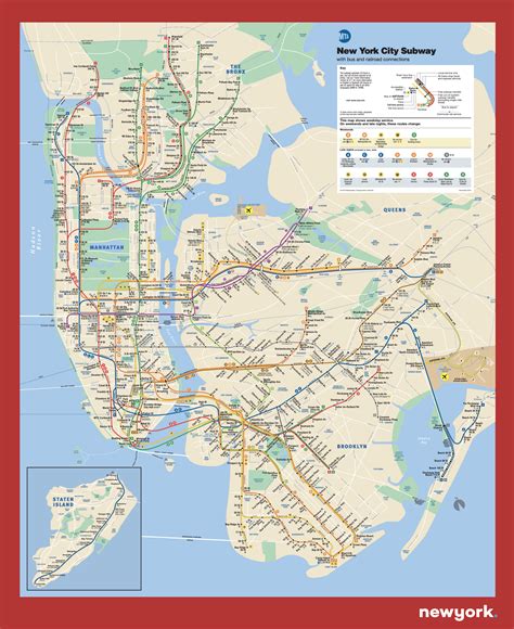 Télécharger Les Plans Mta Des Métros Et Bus De New York 2024