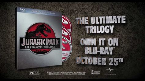 Jurassic Park Ultimate Trilogy Blu Ray Official® Trailer Hd Youtube
