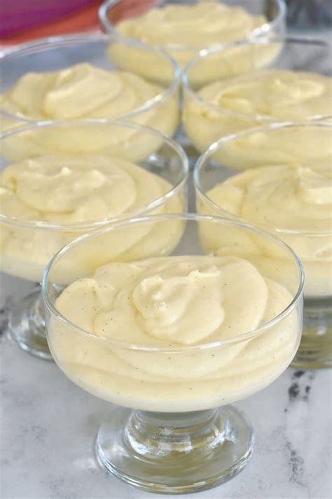 A Vanilla Mousse Recipe Baking Sense