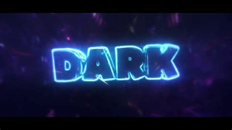 Intro Para Dark 2 Template Youtube