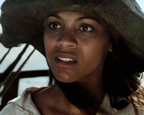 I searched for this on bing.com/images. Zoe Saldana Pirates / Zoe Saldana I Almost Quit Elitist ...