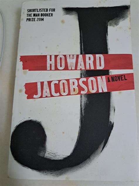 howard jacobson hobbies and toys books and magazines fiction and non fiction on carousell